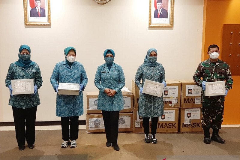 Kepri dapat bantuan 40 ribu masker dari TP PKK Pusat