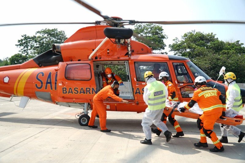 Jasa Marga dan Basarnas simulasi penyelamatan di tol via 