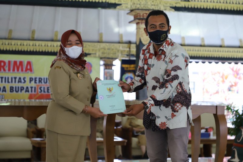 Pemkab Sleman menerima 23 sertifikat PSU dari pengembang perumahan