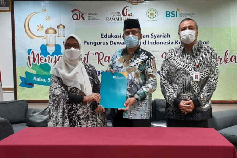 BSI gandeng DMI Cirebon fasilitasi dana keuangan digital untuk masjid