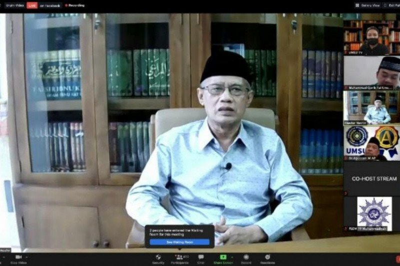 Ketum PP Muhammadiyah sebut menaati protokol kesehatan wujud aktualisasi ketakwaan