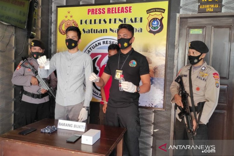 Seorang mahasiswa Lebaran di sel tahanan akibat edarkan sabu