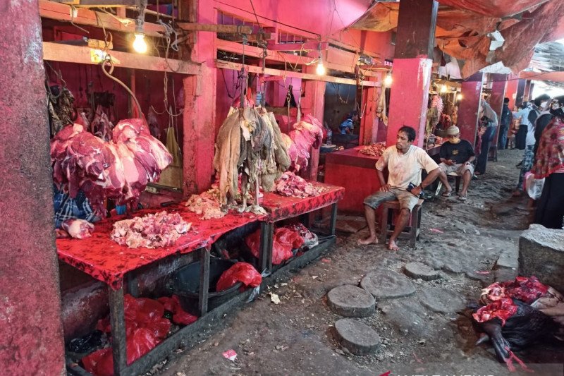 Harga daging sapi naik jelang Lebaran di Palu