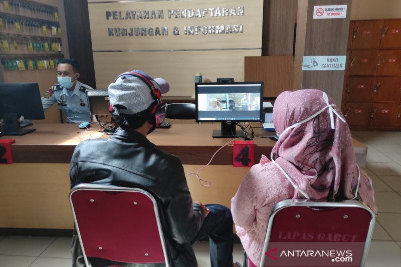 Lapas Garut buka layanan kunjungan warga binaan lewat daring