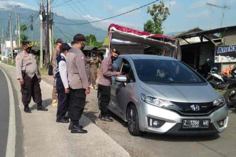 Polres Majalengka: 1.028 kendaraan pemudik diputar balik