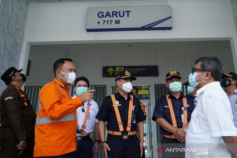 Stasiun Garut sudah 100 persen siap beroperasi untuk kereta ke Bandung