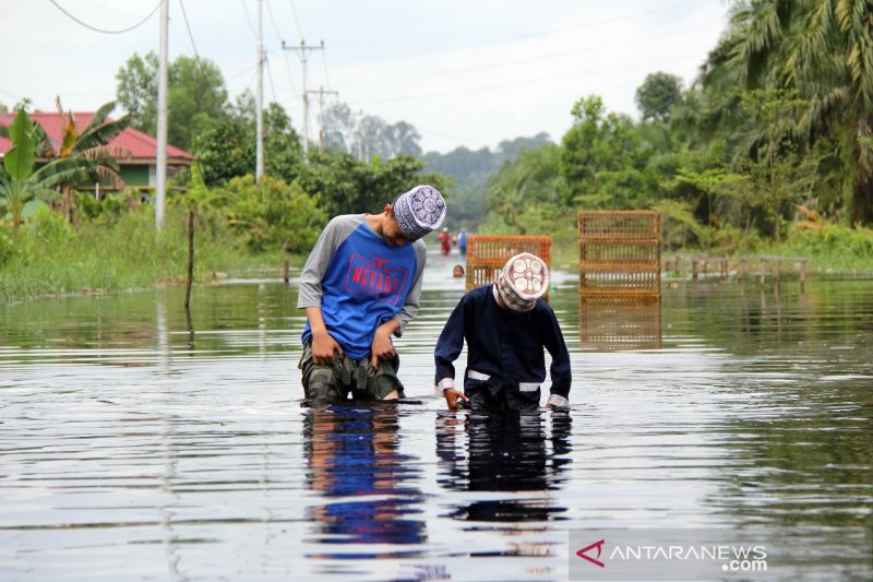 Banjir Dumai Usai Lebaran