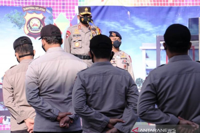 Polda Sumsel gelar apel antisipasi gangguan kamtibmas pasca-Lebaran