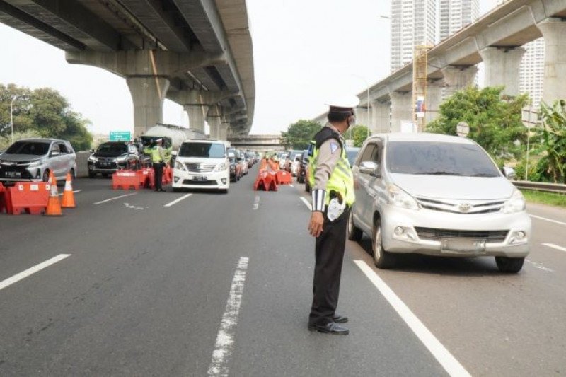 Jasa Marga: 301.720 kendaraan balik ke Jabotabek di H+3 Lebaran