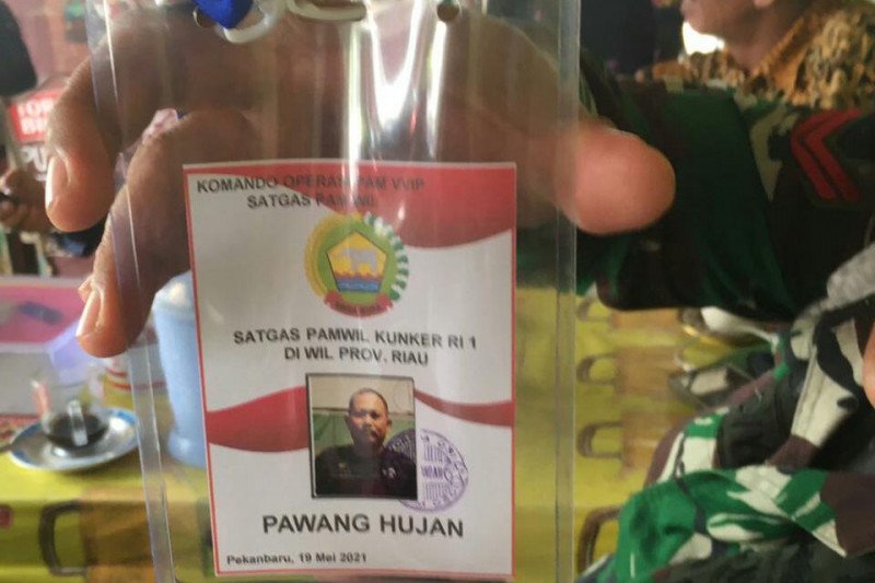 Yang viral saat kunjungan Jokowi ke Pekanbaru