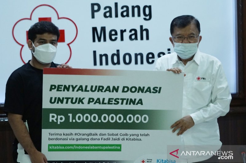 PMI salurkan donasi Rp1 miliar bagi rakyat Palestina