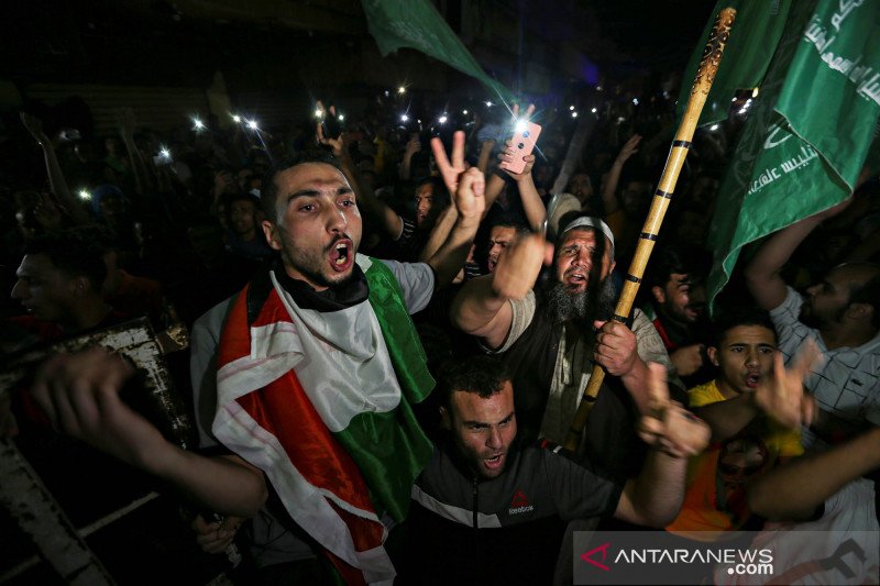Hamas Palestina tetap waspada setelah gencatan senjata