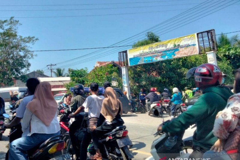 BPBD Cianjur siagakan sukarelawan di lokasi wisata air