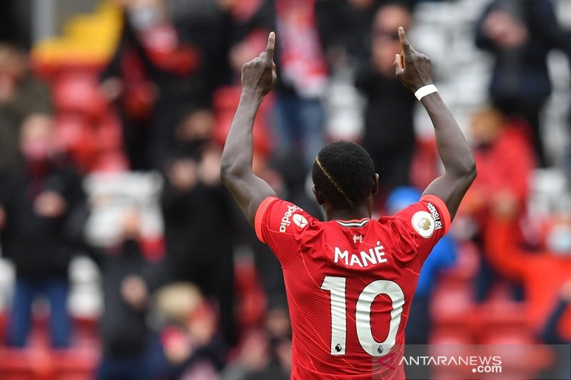 Sadio Mane lempangkan langkah Liverpool ke Liga Champions