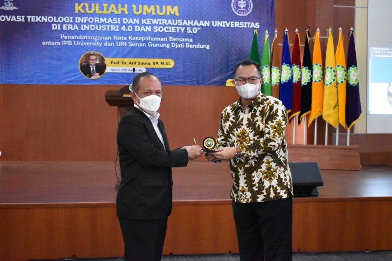 IPB University dan UIN Sunan Gunung Djati MoU inovasi teknologi