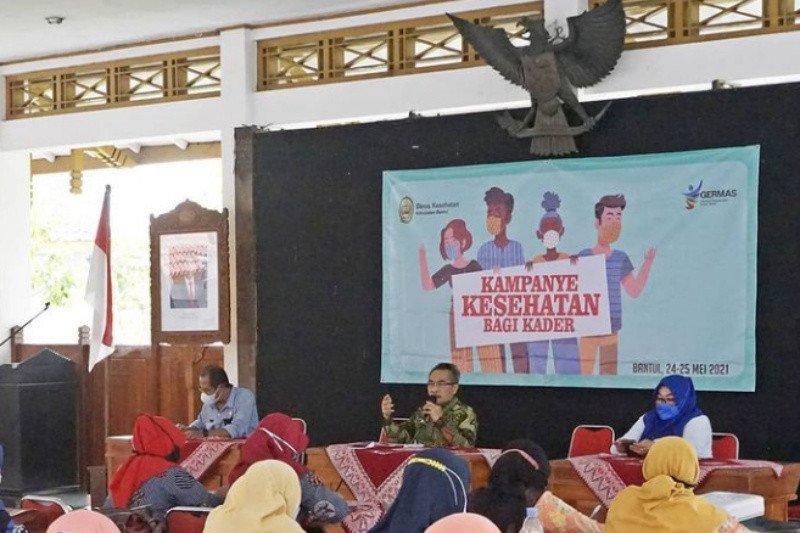 Bupati mengampanyekan Gerakan Masyarakat Sehat bagi kader kesehatan