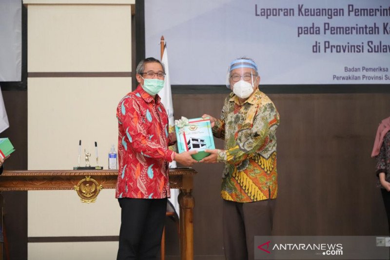 Pemkab Buol dapat penilaian WTP pengelolaan keuangan daerah dari BPK