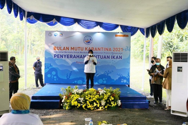 KKP distribusikan 24,7 ribu benih ikan untuk dipelihara di danau IPB