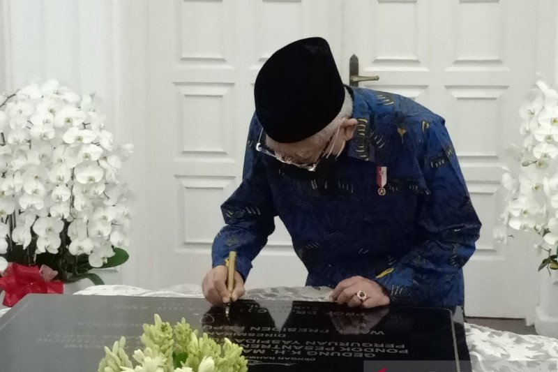 Wapres resmikan Gedung K.H. Ma'ruf Amin di pondok Sukabumi