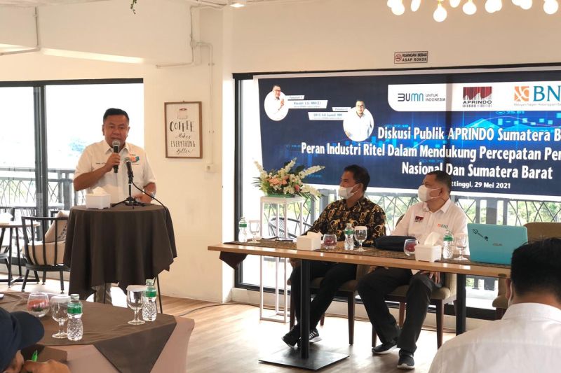 BNI-Aprindo bahas peran lembaga keuangan dan perbankan dalam pemulihan ekonomi dalam kondisi COVID-19