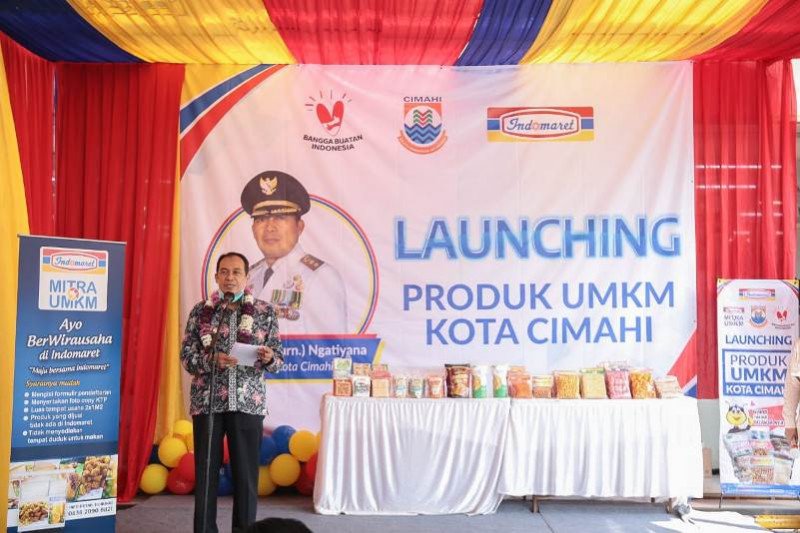 Plt. Wali Kota Cimahi luncurkan produk UMKM mitra Indomaret