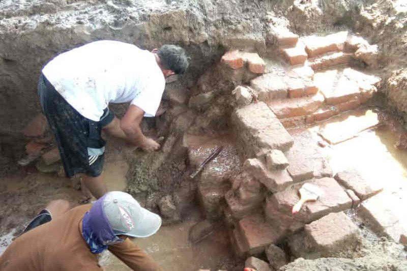 Struktur bangunan situs Sambimaya Indramayu ditemukan