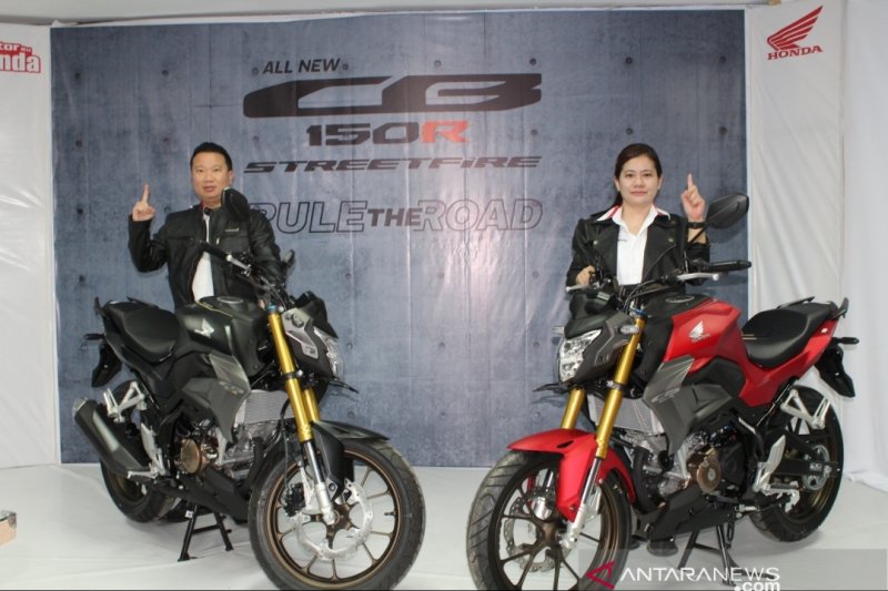 All New Honda CB150R Streetfire mengaspal di Sulteng