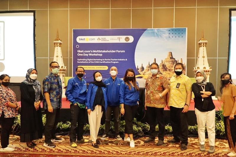 Tiket.com berkomitmen dukung pemulihan industri pariwisata