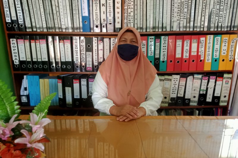 SLB Negeri 1 Panti Pasaman mulai belajar tatap muka dengan protokol kesehatan COVID-19