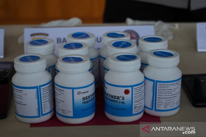 Polres Cianjur amankan belasan ribu butir obat terlarang dari 2 bandar
