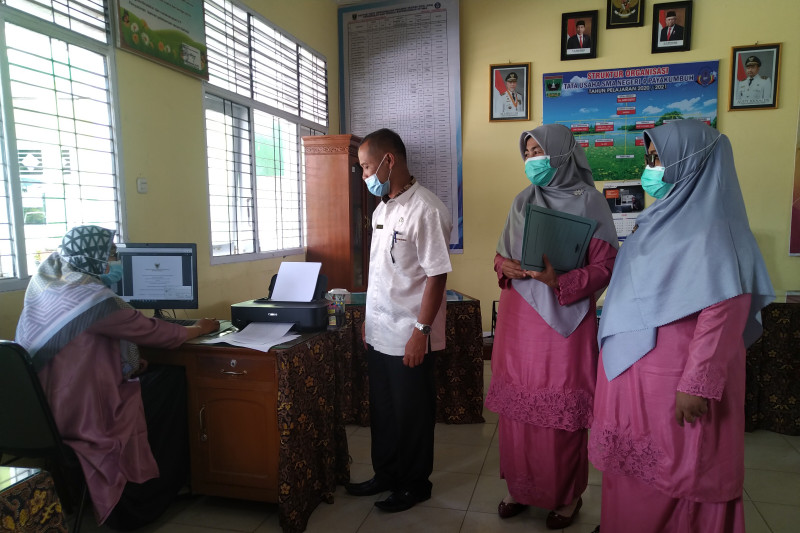 Hampir seluruh SMA/SMK sederajat di Cabdin Wilayah IV telah laksanakan PPDB daring