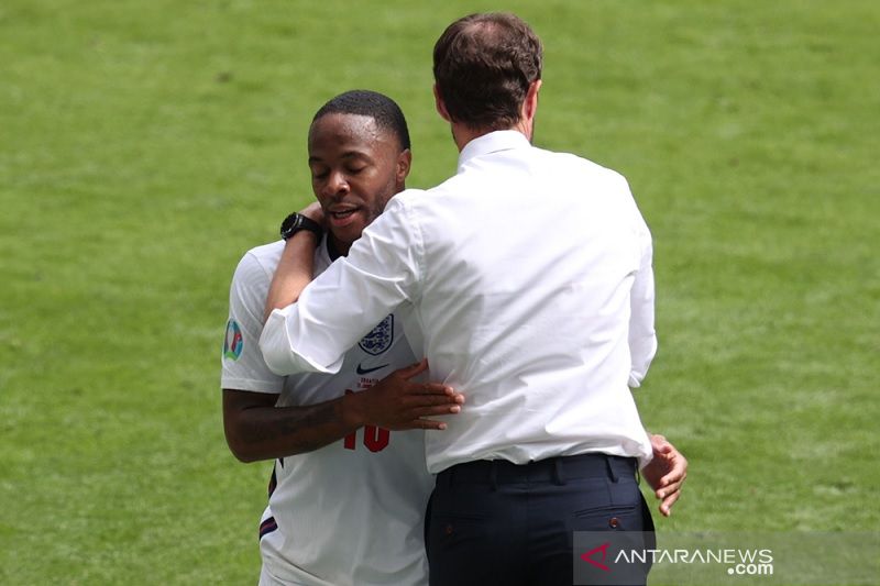 Gareth Southgate puas Sterling bayar lunas kepercayaannya