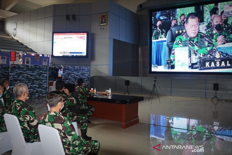 Kasal buka latihan puncak TNI AL Armada Jaya 2021