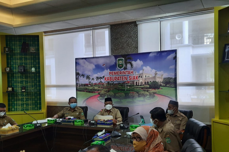 Pelantikan Bupati dan Wakil Bupati Siak 21 Juni, hanya untuk 25 undangan