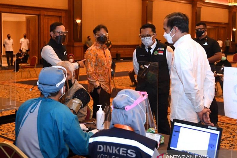 Presiden dijadwalkan tinjau vaksinasi di Stasiun Bogor