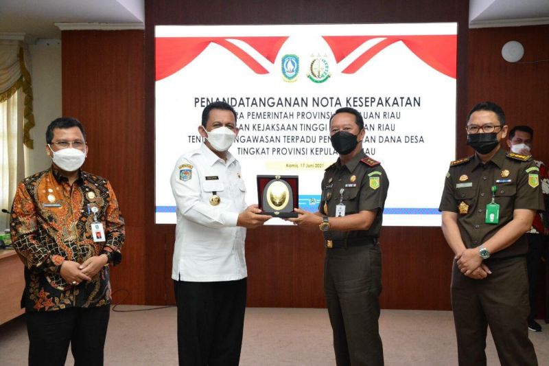 Pemprov dan Kejati awasi penggunaan dana desa Kepri sebesar Rp267 miliar