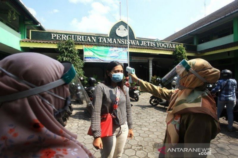DIY membatalkan rencana pembelajaran tatap muka
