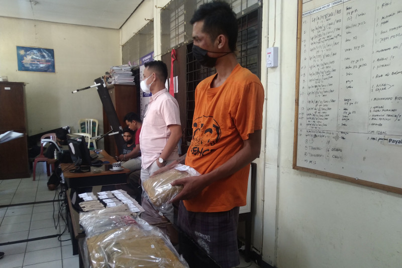 Setelah ditangkap polisi, tersangka mengaku dapat narkotika dari jaringan di dalam Lapas
