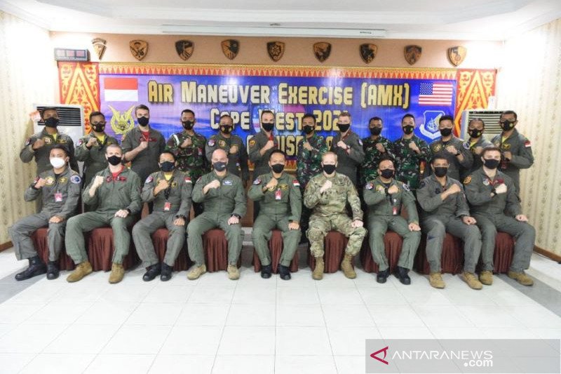 Latihan bersama TNI AU dan Tentara AS ditutup