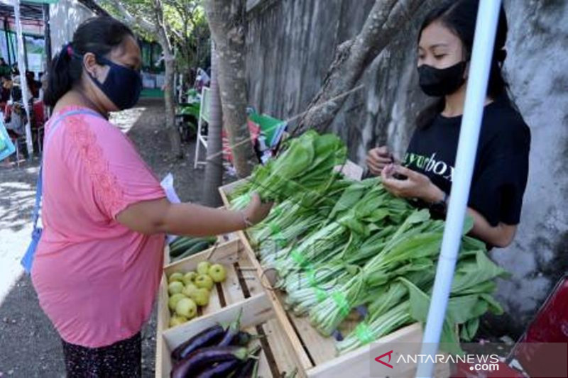 Sayur Gratis Bagi Peserta Vaksinasi COVID-19