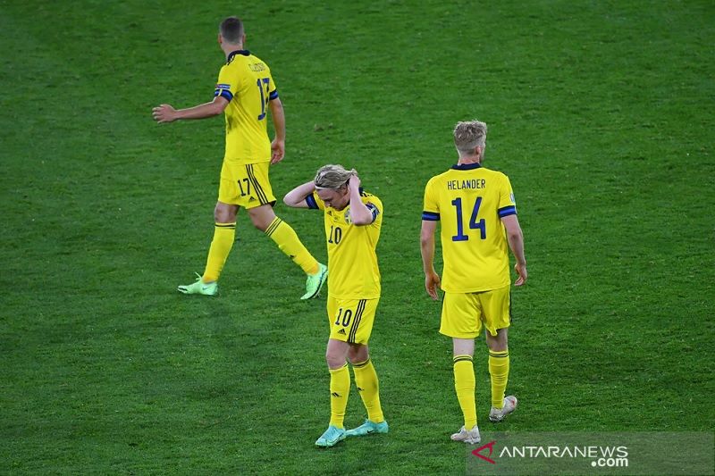 Didepak Ukraina, Kulusevski bilang Swedia rasakan kejamnya sepak bola - ANTARA