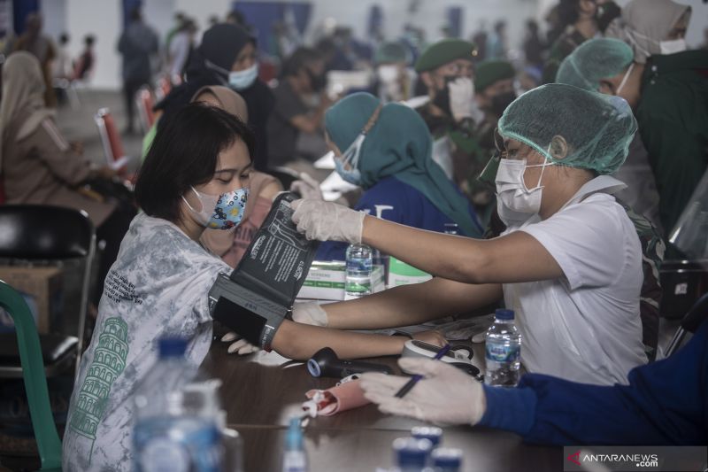 70,4 juta vaksin gratis telah disalurkan ke seluruh Indonesia