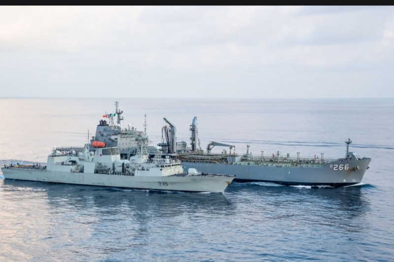 Kapal perang HMCS Calgary Kanada berkunjung ke Jakarta