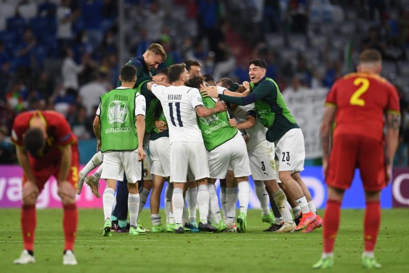 Italia taklukkan Belgia 2-1 maju ke semifinal