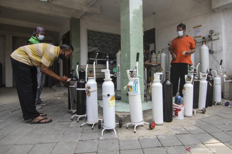 Pemerintah bentuk satgas pastikan kebutuhan oksigen tercukupi di setiap provinsi