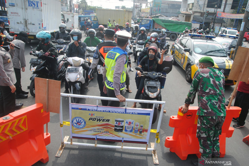 Penurunan mobilitas masyarakat di Kota Bogor tertinggi di Jawa Barat