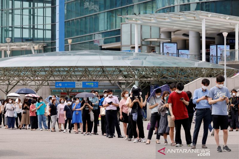 Kasus harian COVID-19 di Korea Selatan tembus 5.000