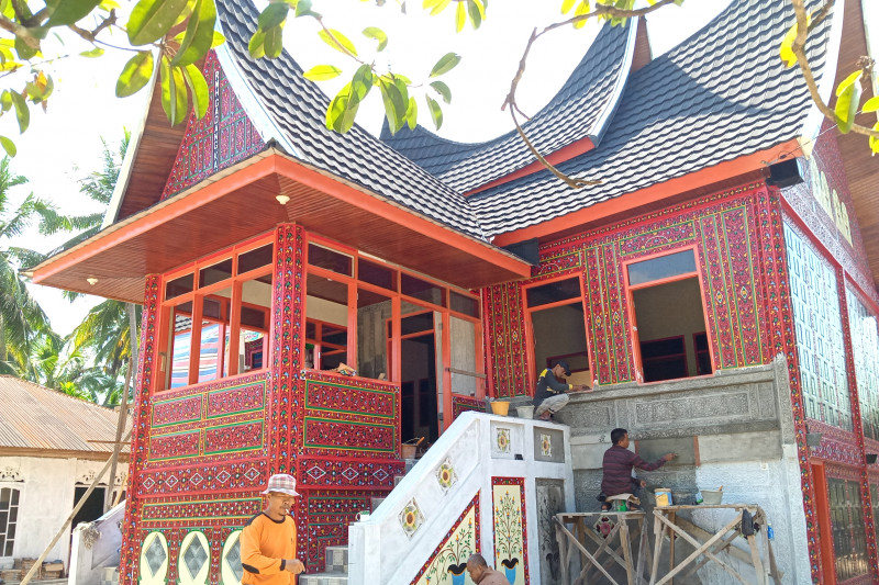 Menyaksikan keunikan rumah adat Minangkabau di Solok - ANTARA Sumbar