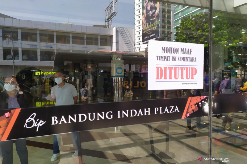 22 Mal di Bandung ditutup timbulkan kerugian Rp27,5 miliar per hari