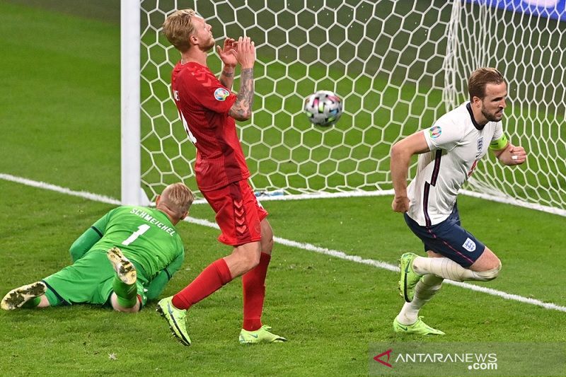 Gol Harry Kane di babak tambahan bawa Inggris ke final Euro 2020